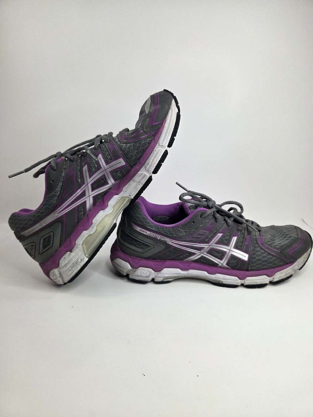 ASICS Gel-Forte Running Shoes Gray Purple